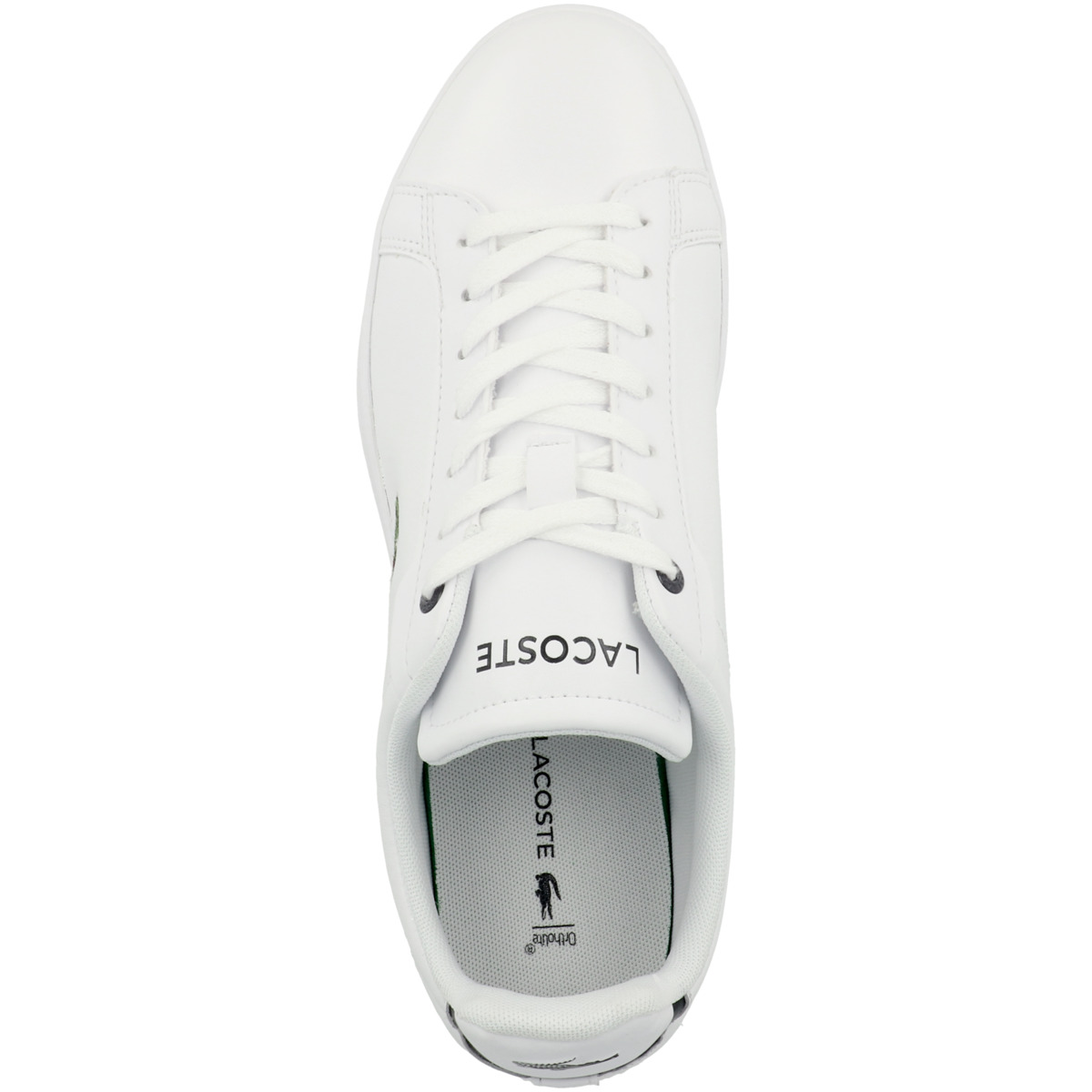Lacoste Carnaby Pro BL Leather Tonal Sneaker Low weiss
