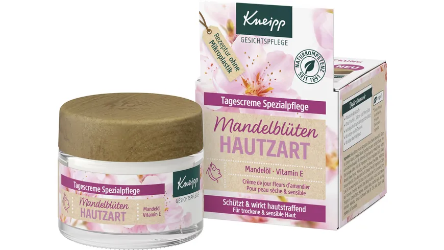 Kneipp Tagescreme Spezialpflege Mandelblüten Hautzart 50 ml
