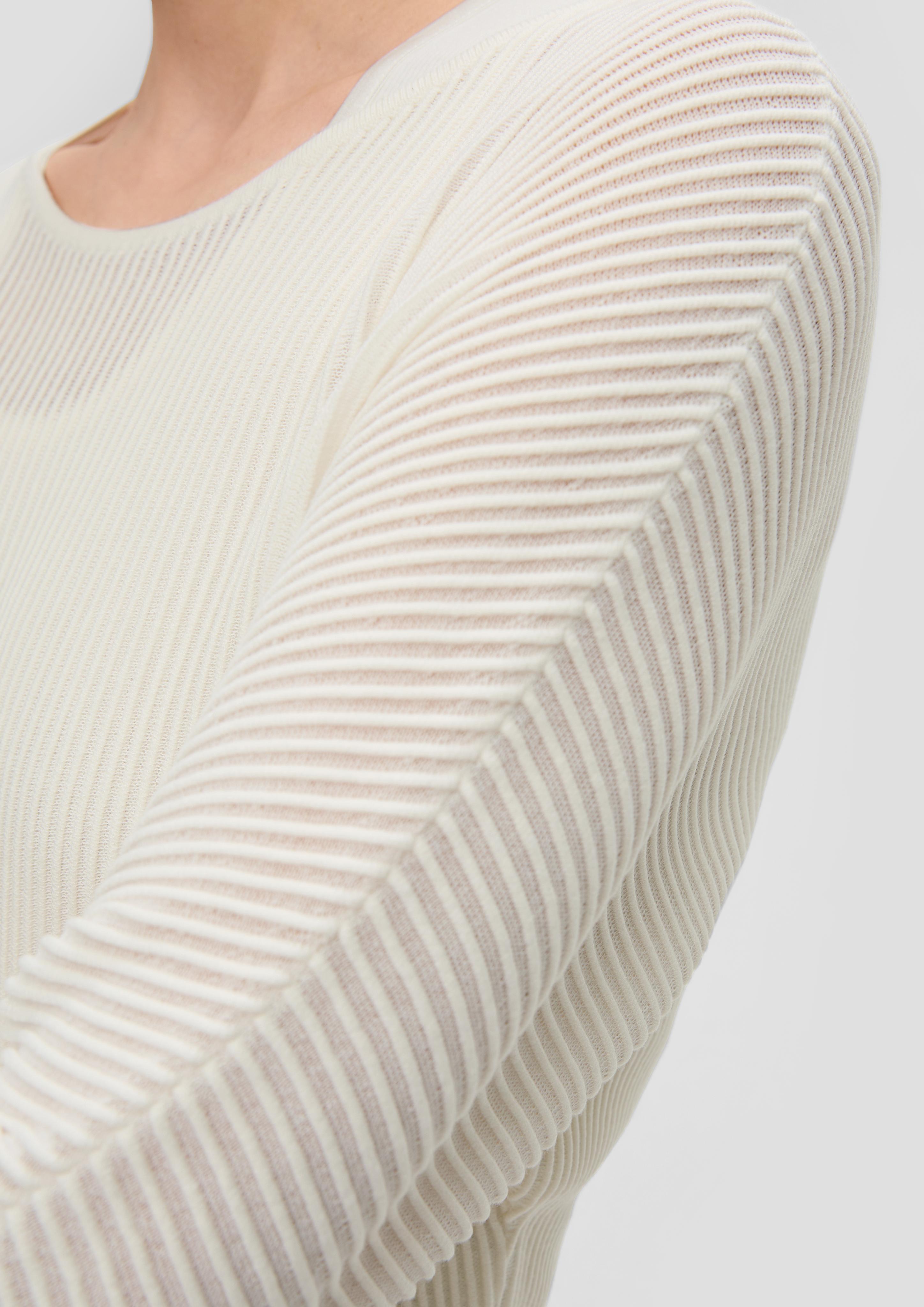 Strickpullover mit Fledermausärmeln  2143206-0200