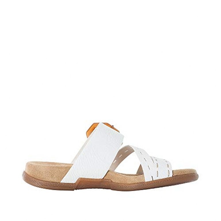 RIEKER Klassische Sandalen weiss FSK Damen Sandalen
