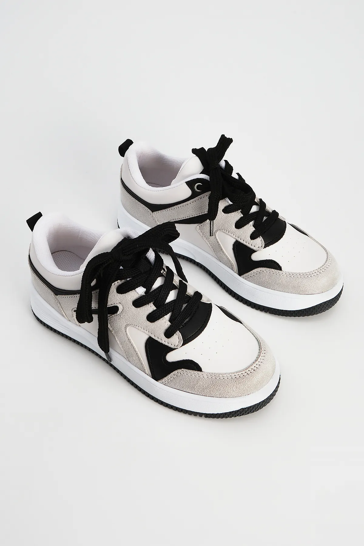 Marjin  Damen Sneaker High Sohle Sportschuhe Aryan Grau Wildleder