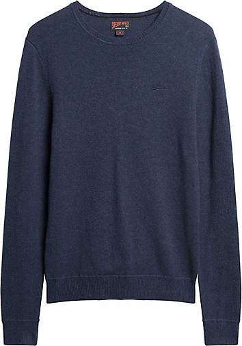 Superdry Strickpullover ESSENTIAL SLIM FIT CREW JUMPER