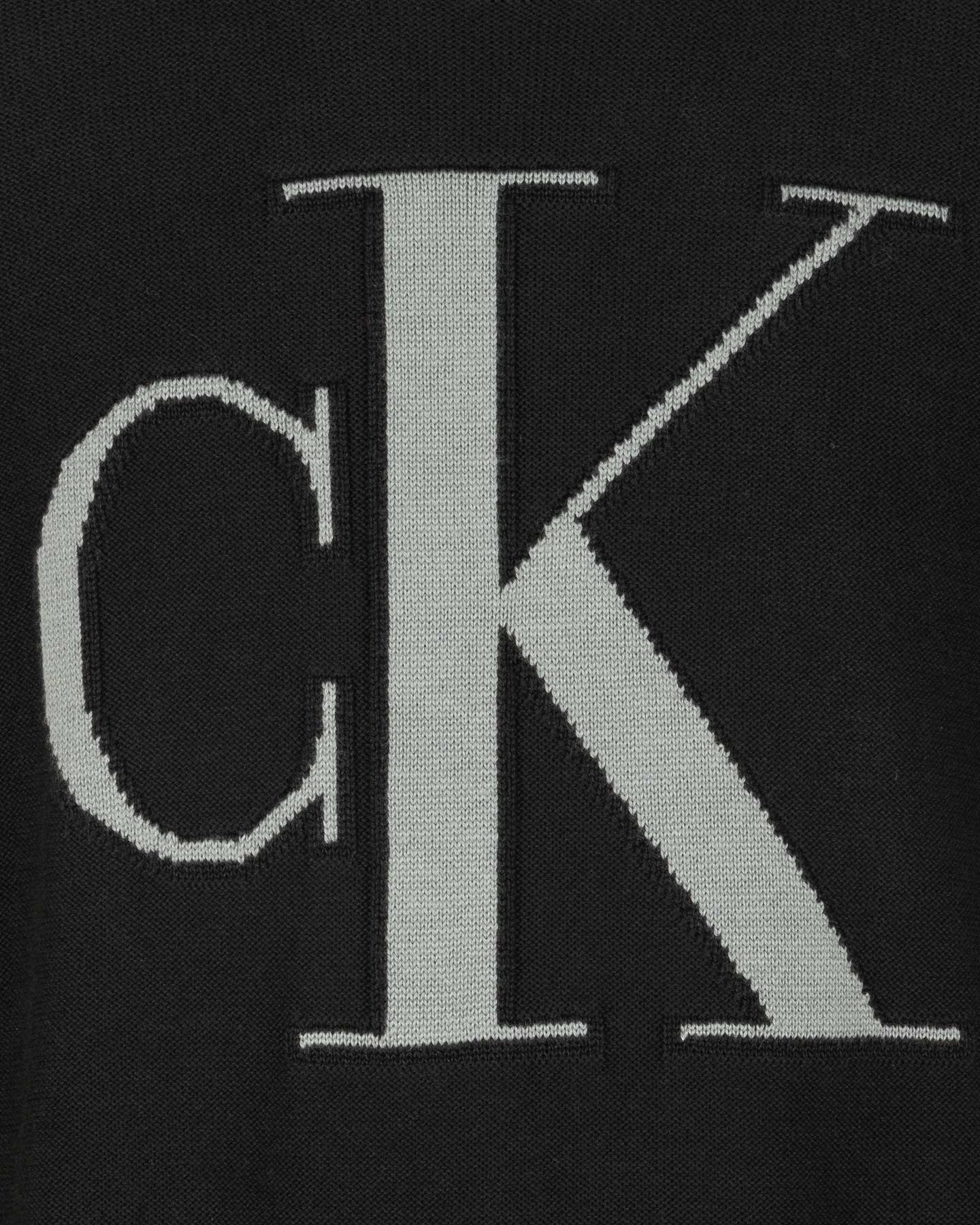 Calvin Klein Jeans Monogram Jr sveter IB0IB02152-BEH