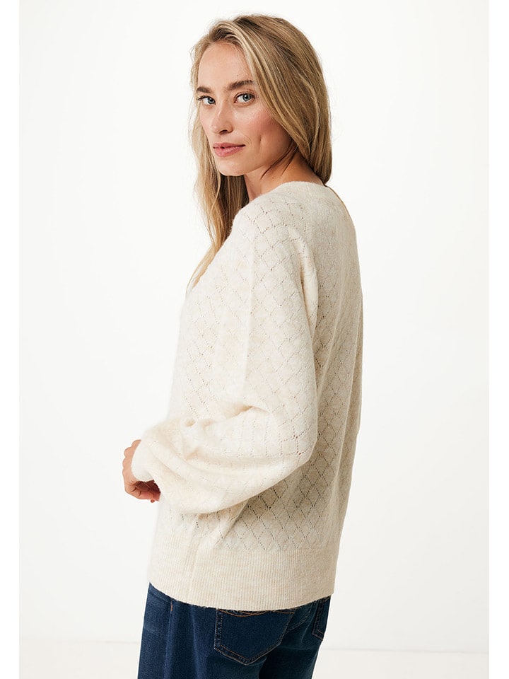 Mexx Pullover in Creme günstig kaufen