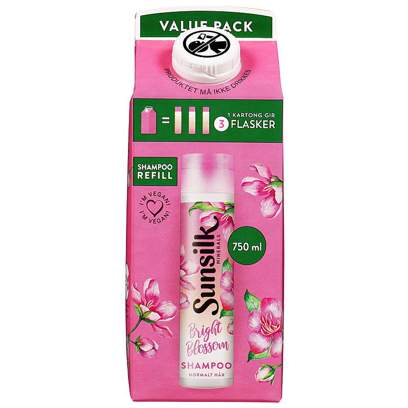 Sunsilk Shampoo 750 ml refill Blossom Sunisilk