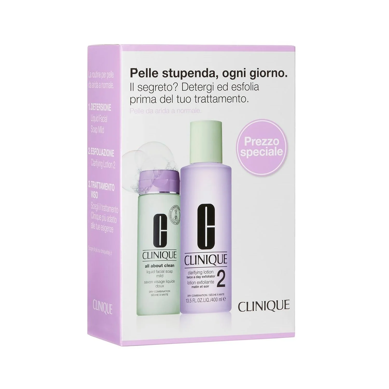 Σύστημα 3-Φάσεων Clarifying Lotion 2 - Σετ Καθαρισμού, Σαπούνι Καθαρισμού Προσώπου, Απολεπιστικό Προσώπου