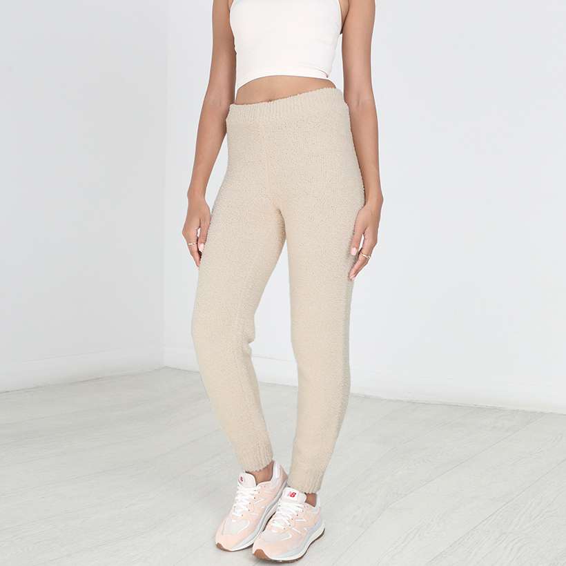 BRAVE SOUL Bee Slim Leg Damen Strickhose LKTR-555BEEA