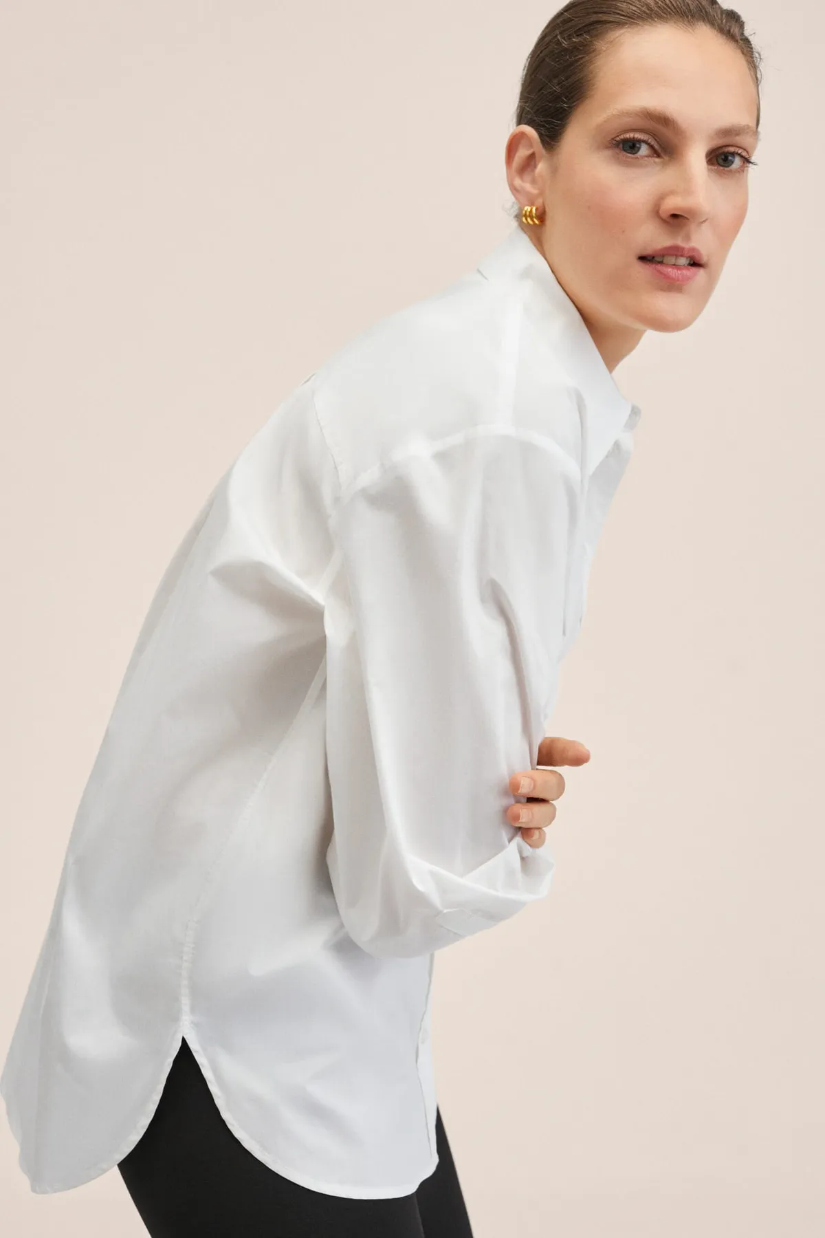 MANGO  27024012 Damen/Mädchen Off White