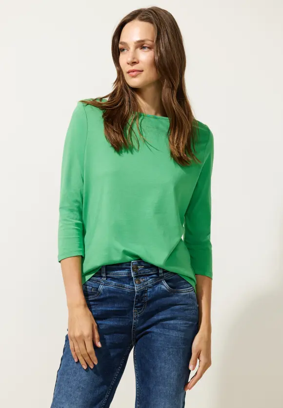Street One Softes Shirt in Unifarbe