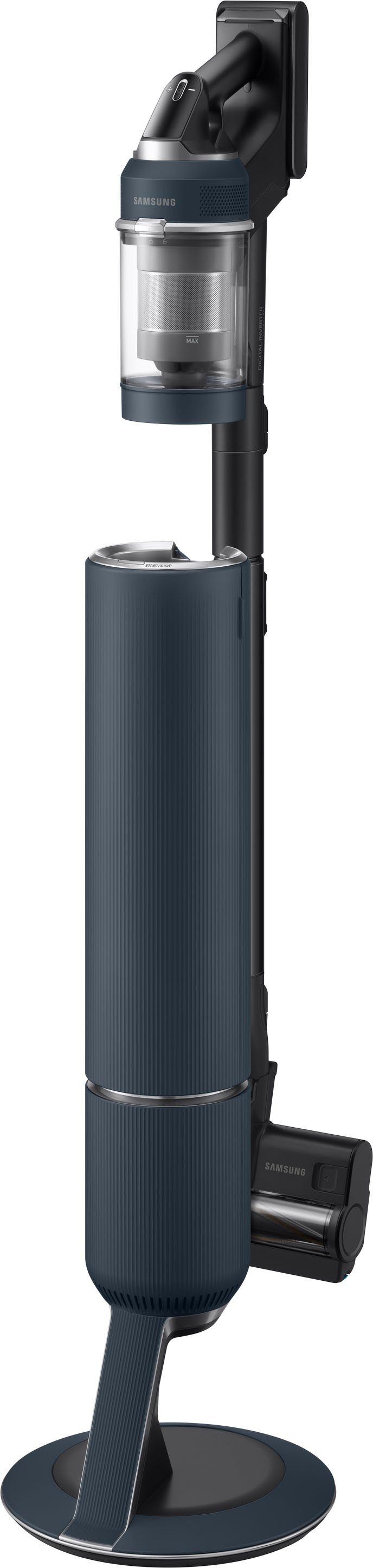 Samsung Akku-Bodenstaubsauger BESPOKE Jet pro extra VS20A95973B/WA, blau, 580 W, beutellos