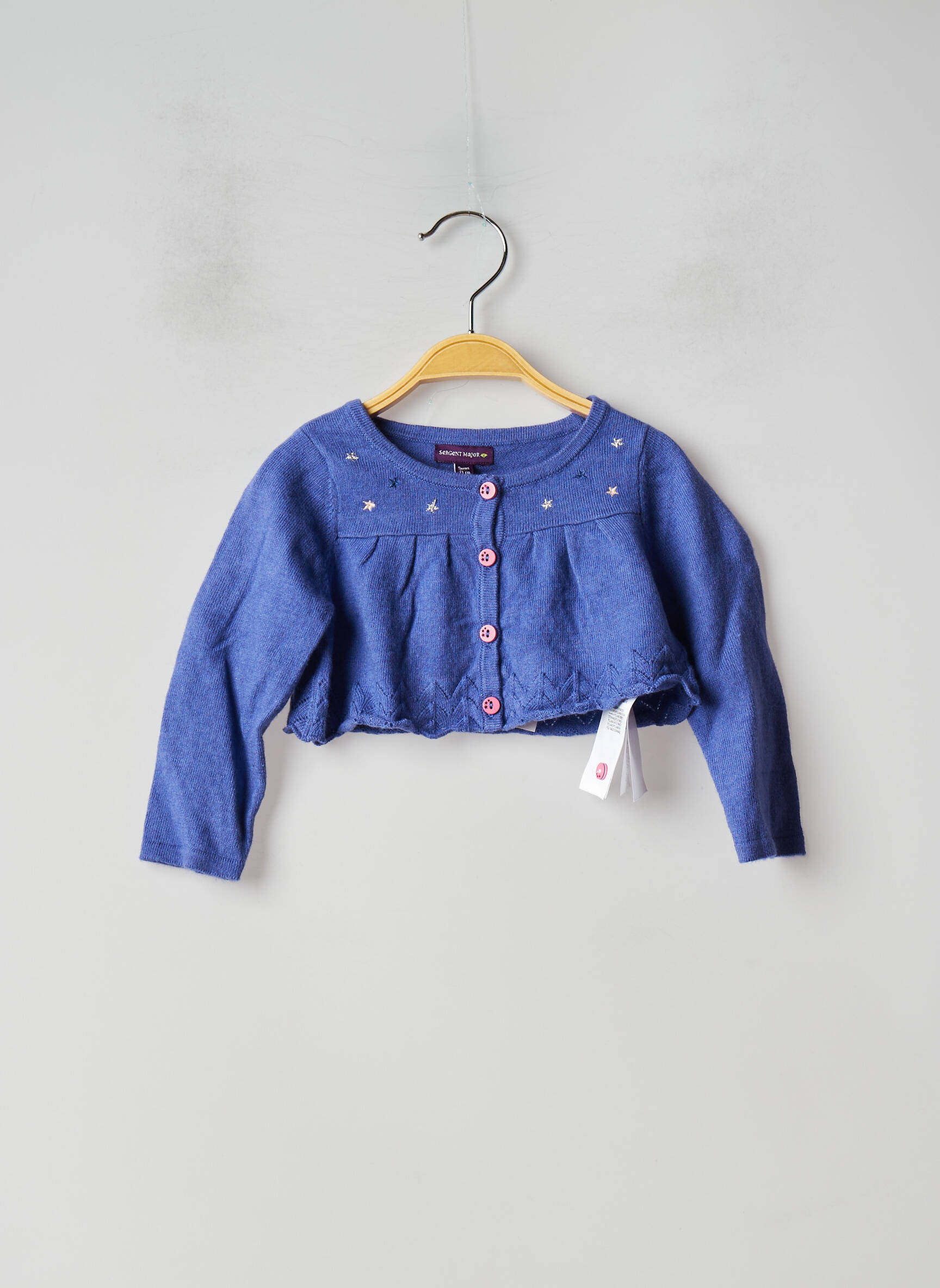 Sergent Major Boleros Fille couleur violet