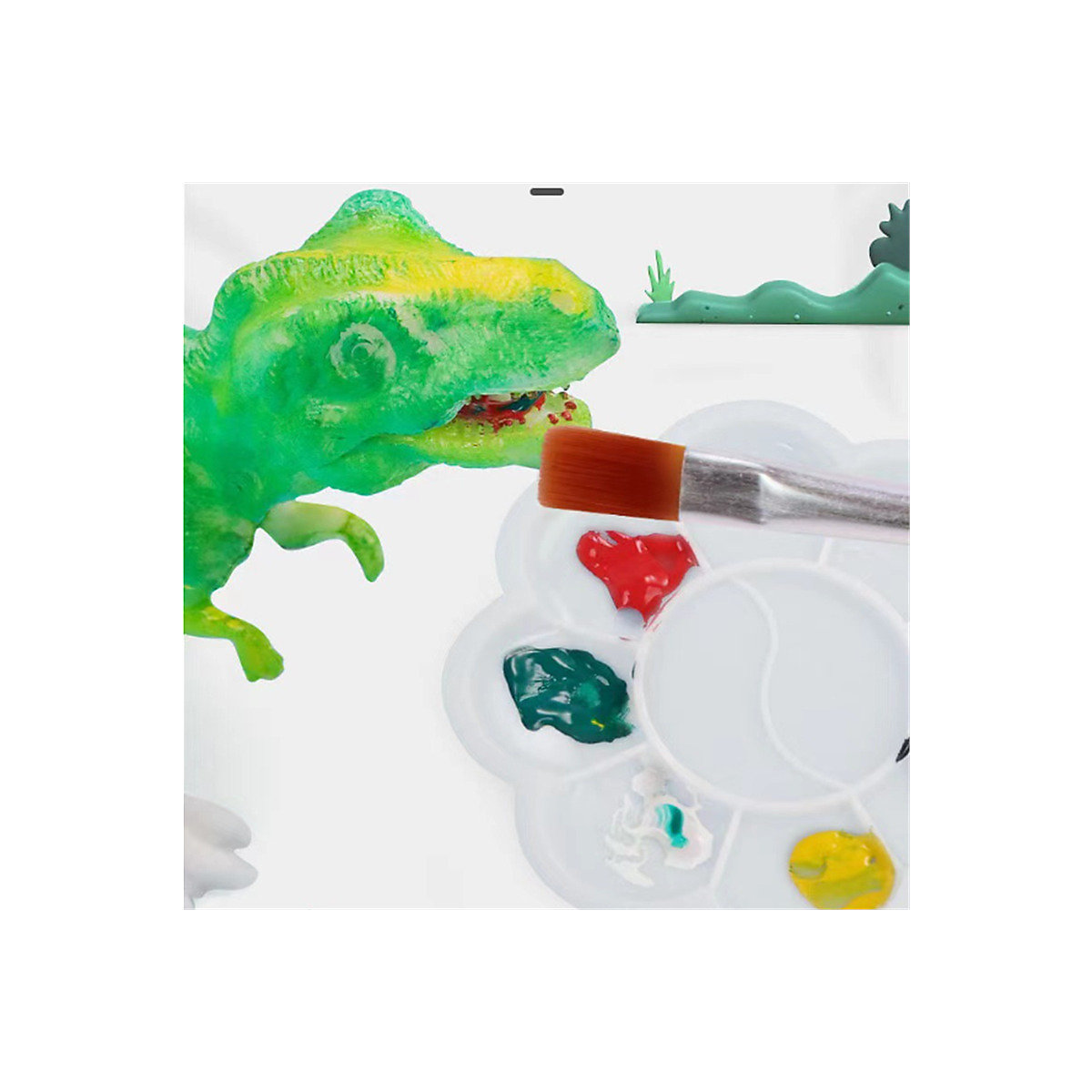 Kinder Aquarell Färbung Doodle Spielzeug Dinosaurier-Aquarell-Färbung für DIY-Kinderspielzeug