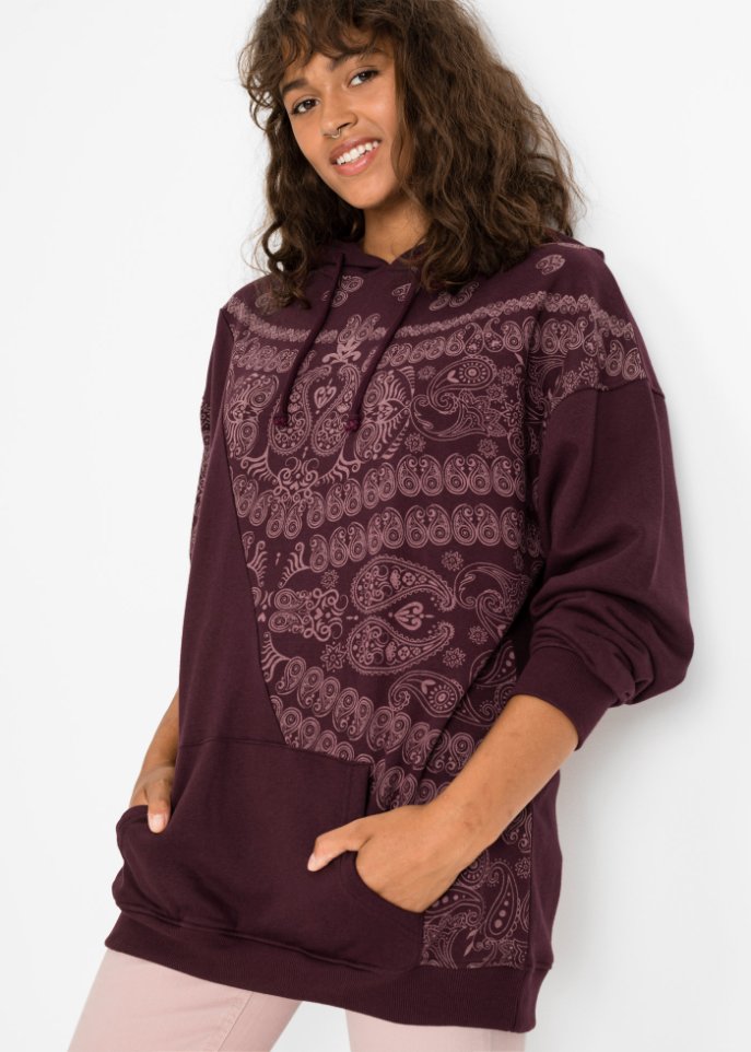 Kapuzensweatshirt mit Druck