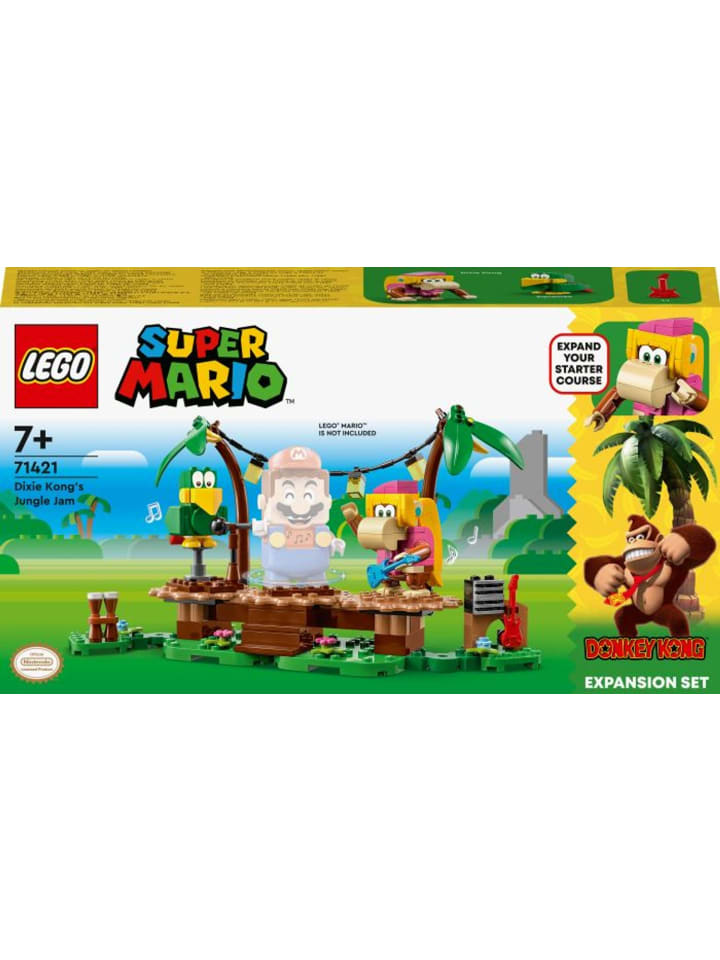 LEGO Super Mario Dixie Kongs Dschungel-Jam in Mehrfarbig ab 7 Jahre günstig kaufen onesize