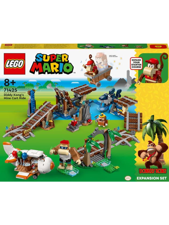 LEGO Super Mario Diddy Kongs Lorenritt  Erweiterungsset in Mehrfarbig ab 8 Jahre günstig kaufen onesize