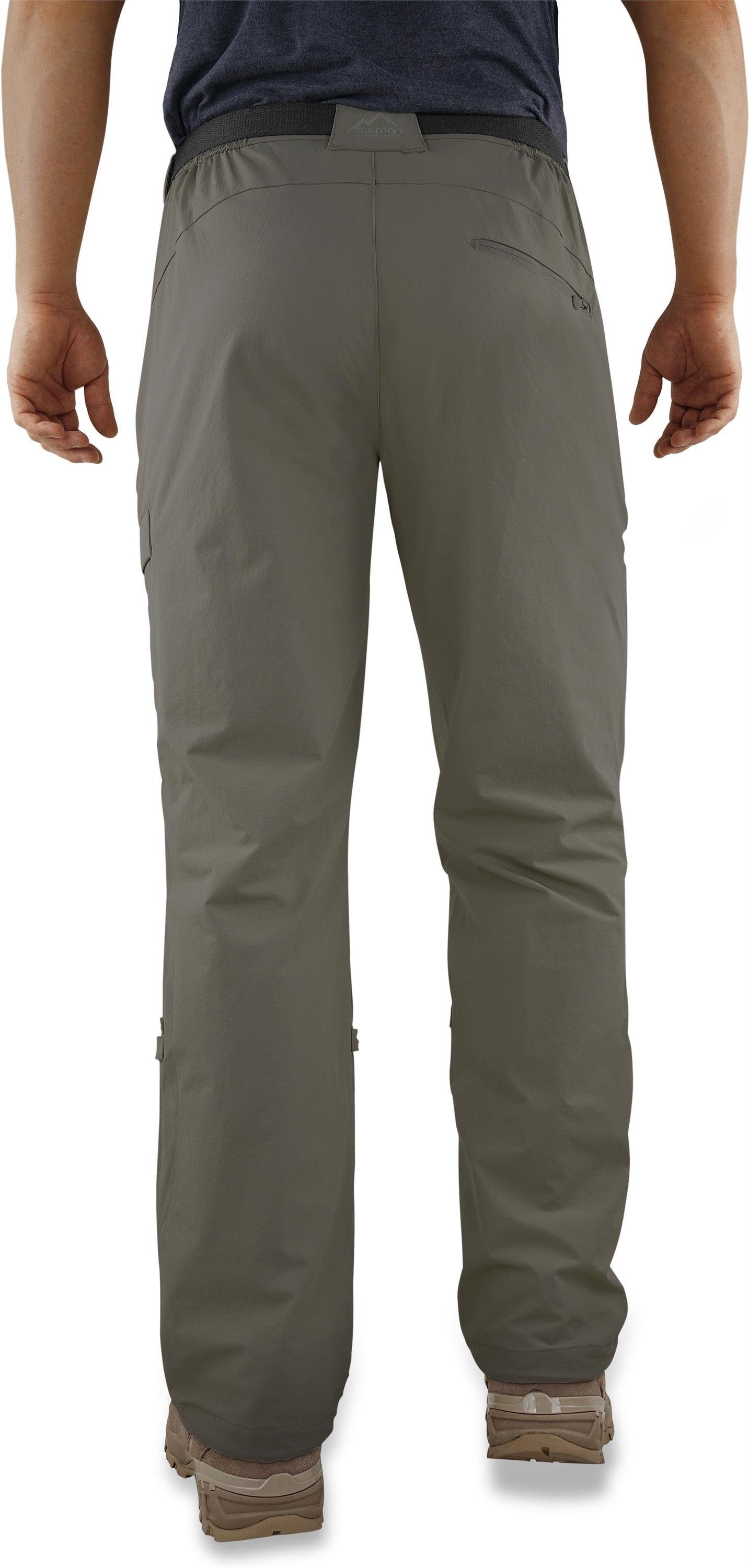 normani Outdoorhose Herren Softshellhose Achray Outdoorhose Funktionshose 4-Wege-Stretch Wanderhose Sommerhose mit Sonnenschutzfaktor 50+