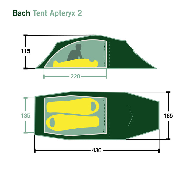 TENT APTERYX 2 - Tunnelzelt