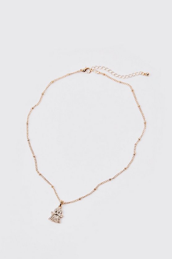 Halskette mit Strass