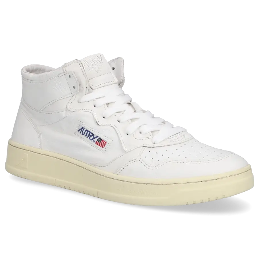 Autry - Sneaker high MEDALIST Kalbsleder - weiß