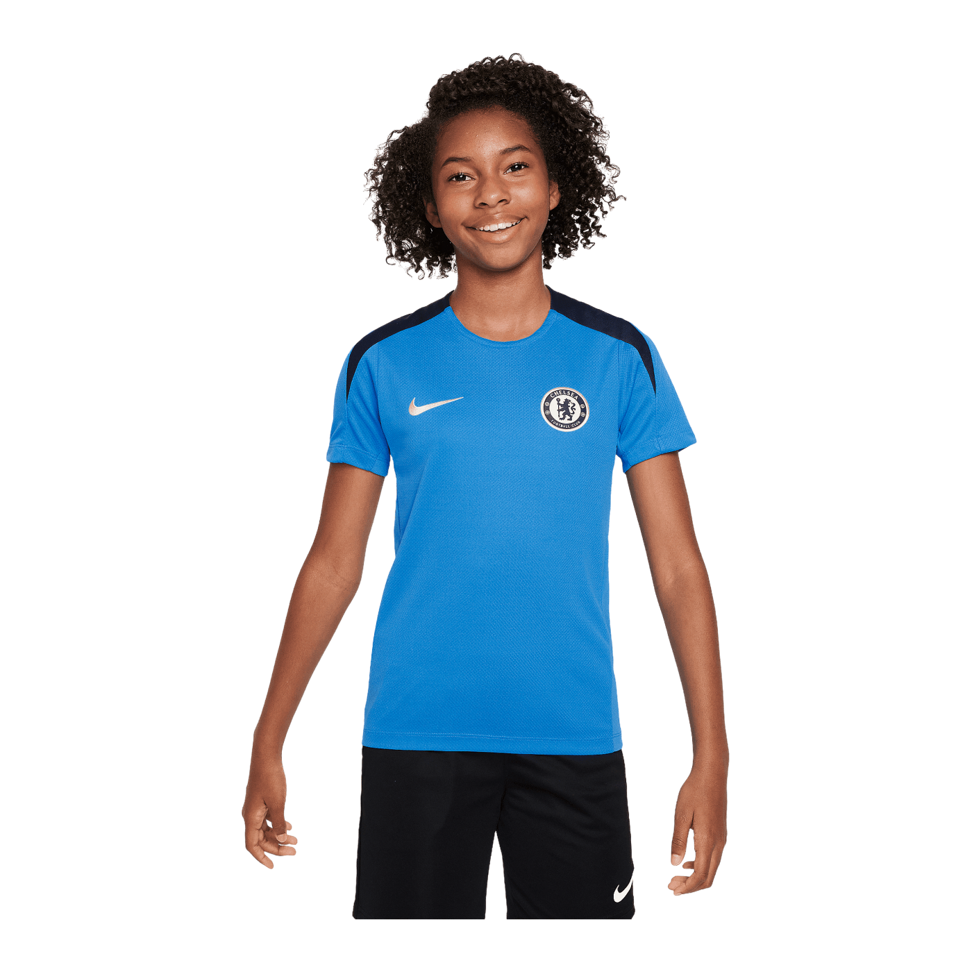 Nike FC Chelsea London Trainingsshirt Kids Blau F436