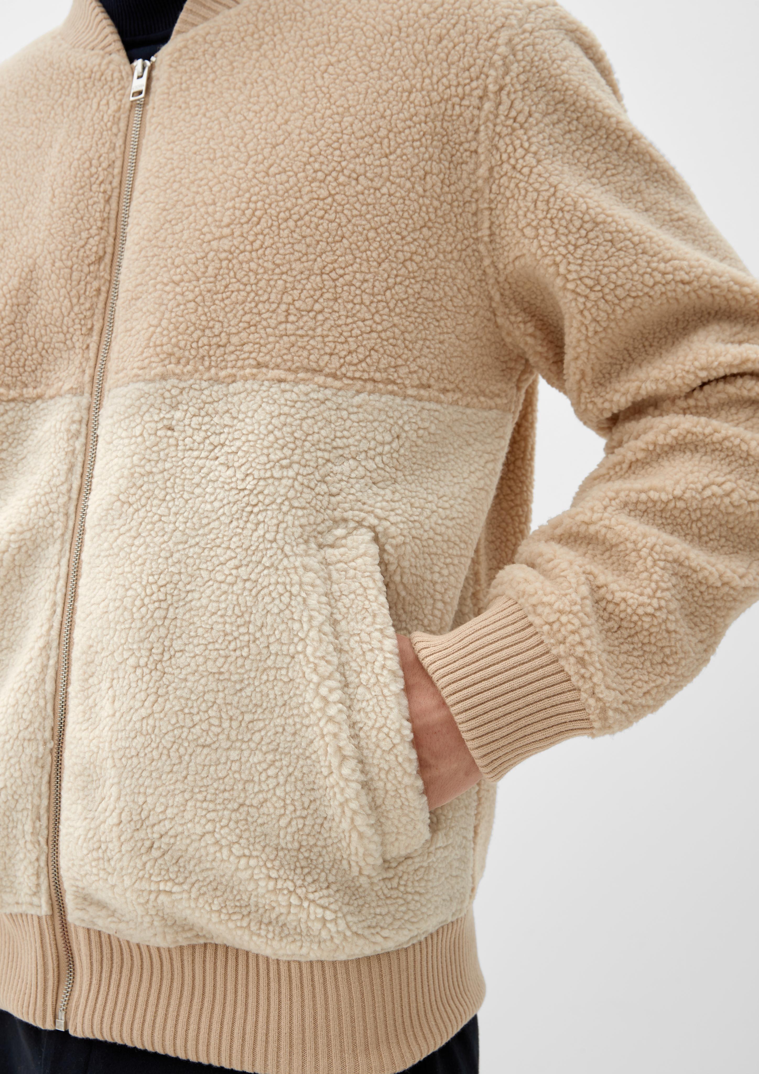 Blouson aus Teddyplüsch  2117853-8195