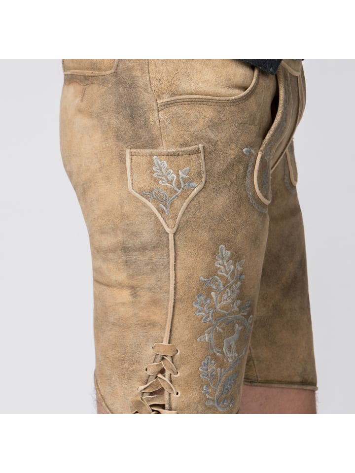Stockerpoint Lederhose Girgl in braun günstig kaufen