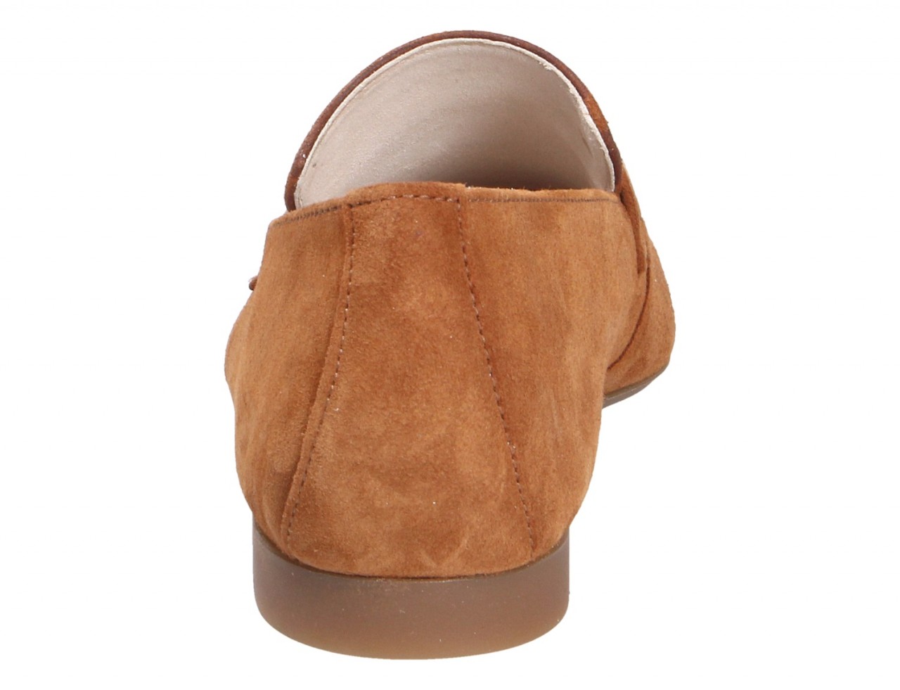 PAUL GREEN Klassische Slipper braun caramel Samtziege