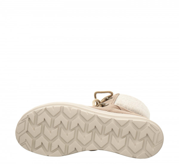 COMODA Schnürboots - Stone/Kombi