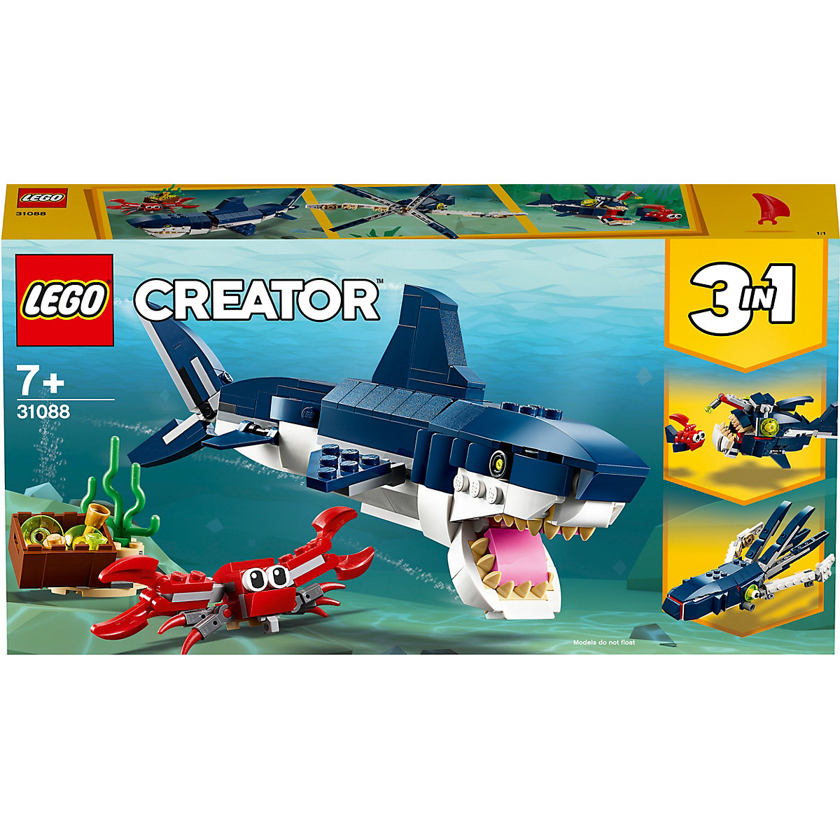 LEGO® Creator 3-in-1 31088 Bewohner der Tiefsee