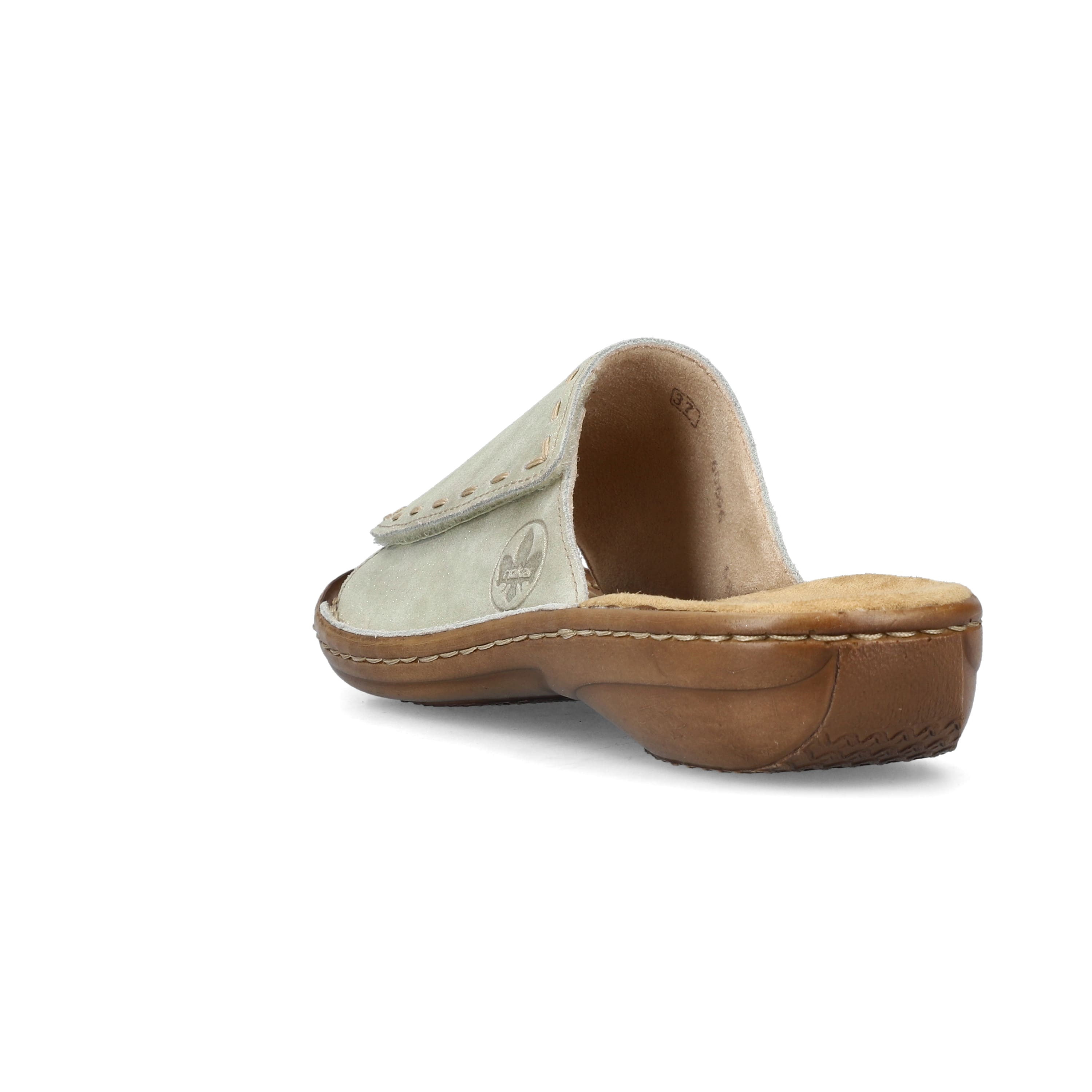Rieker Damen Pantoletten hellbeige