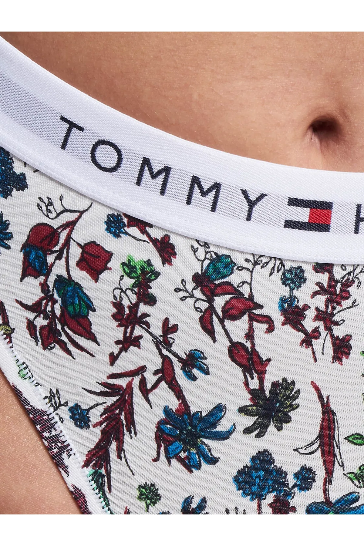 Tommy Hilfiger  Unterhosen - Weiß - Geblümt