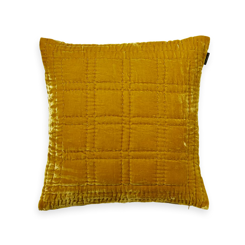 Housse de coussin House of Rituals Collection Saigon, en velours de soie viscose, 50 x 50 cm