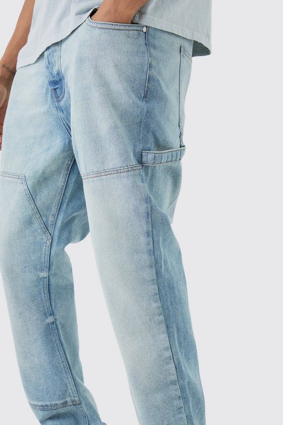 Tall Slim-Fit Schlagjeans