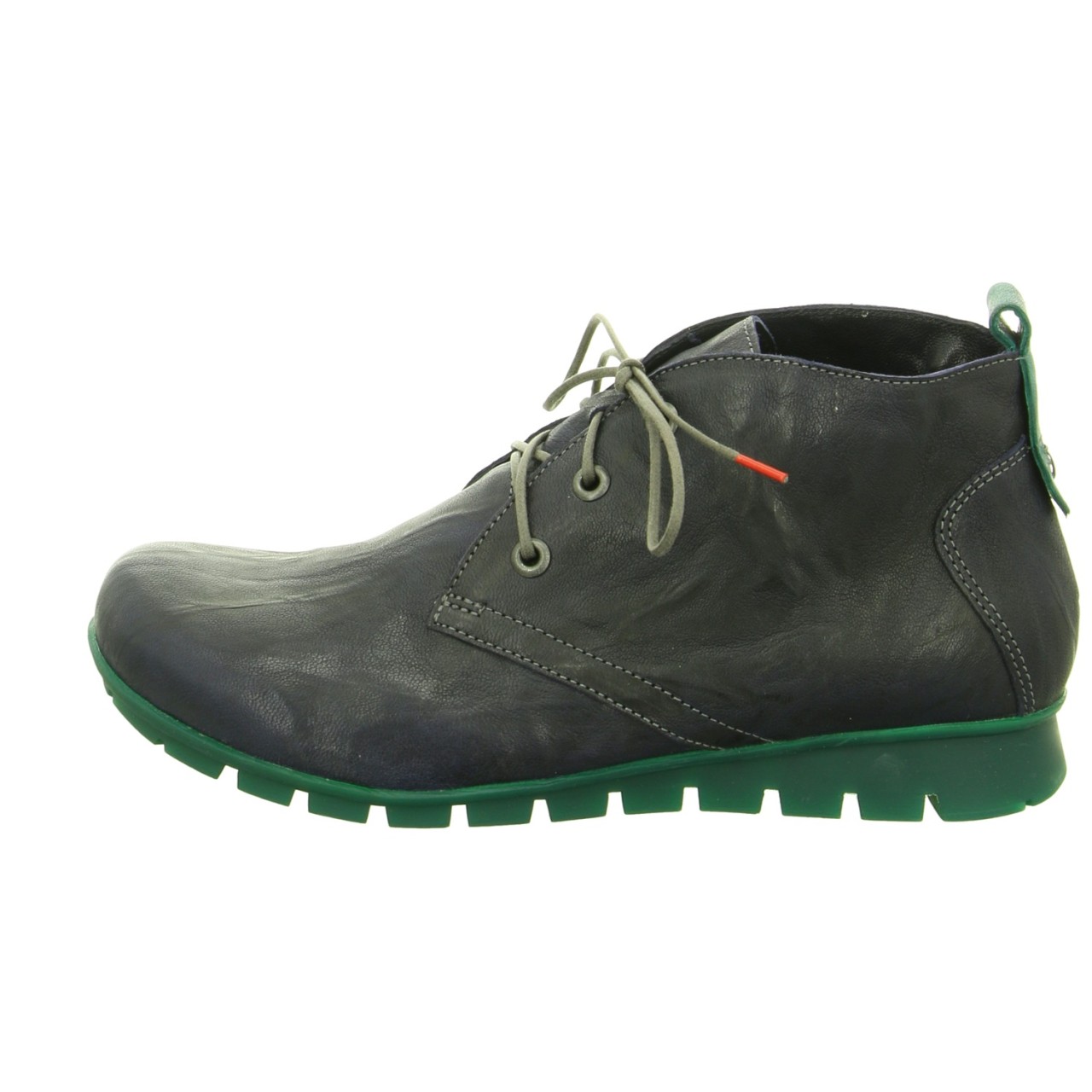 THINK Schnür-Stiefeletten blau