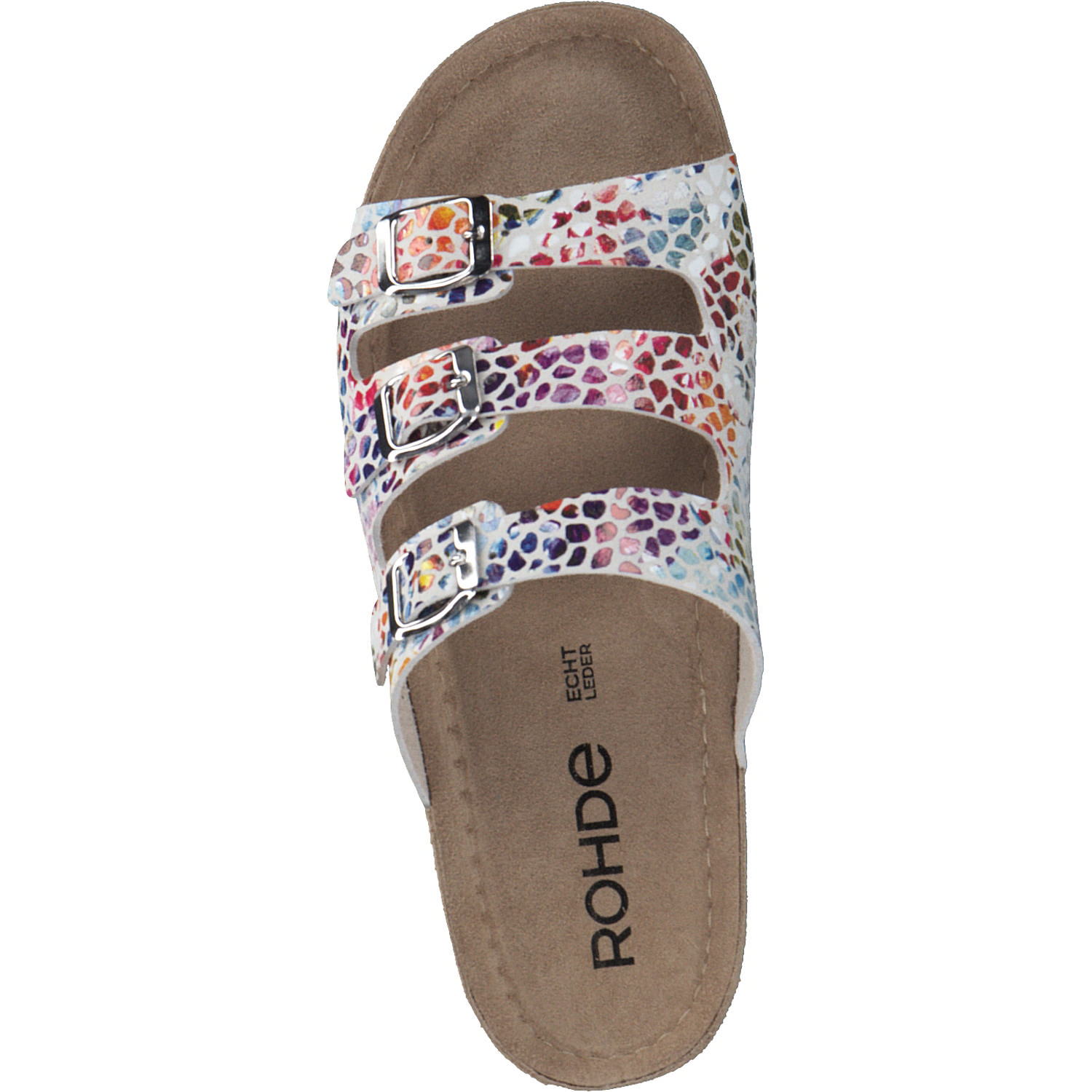 Rohde 5851, Hausschuhe & Pantoffeln, Damen, beige - muster