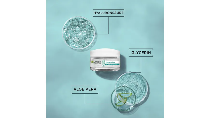 Garnier Skin Active Hyaluron Aloe Vera Gel-Creme Tagescreme 50 ml