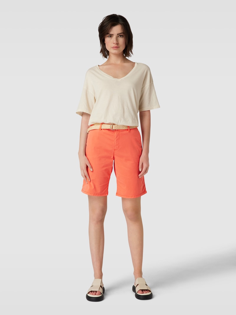 Chino-Shorts in koralle