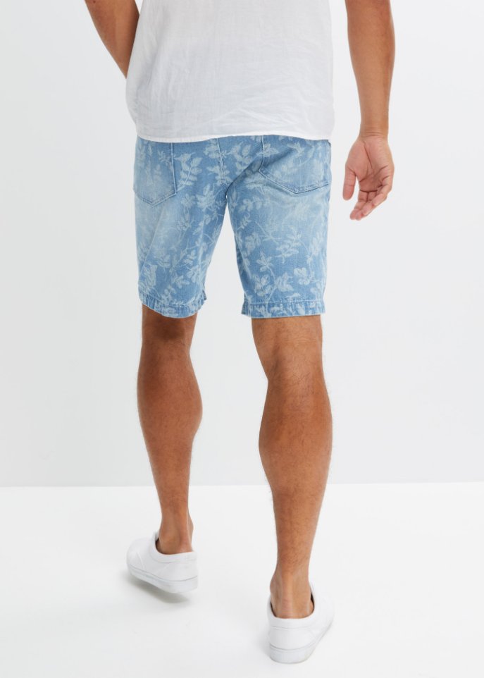 Jeans-Bermuda, Loose Fit