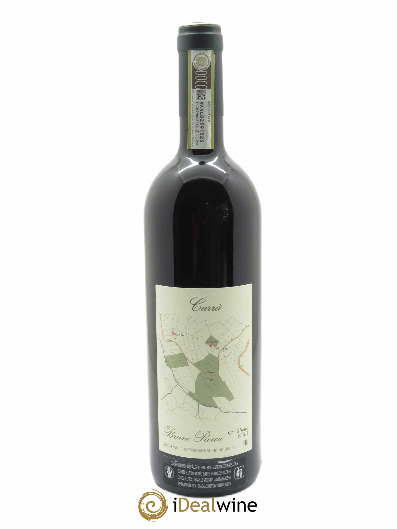 Barbaresco DOCG Currà Riserva Bruno Rocca  2012 - Lot de 1 Bouteille