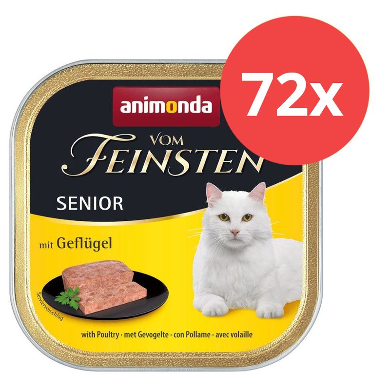animonda vom Feinsten Senior 72 x 100 g zu TOP-Preisen | bitiba %
