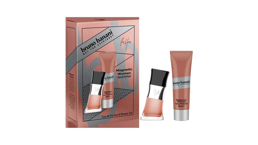 bruno banani Magnetic Woman Eau de Parfum + Duschgel Geschenkpackung