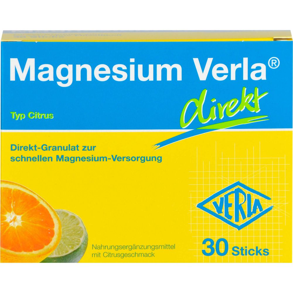 MAGNESIUM VERLA direkt Granulat Citrus