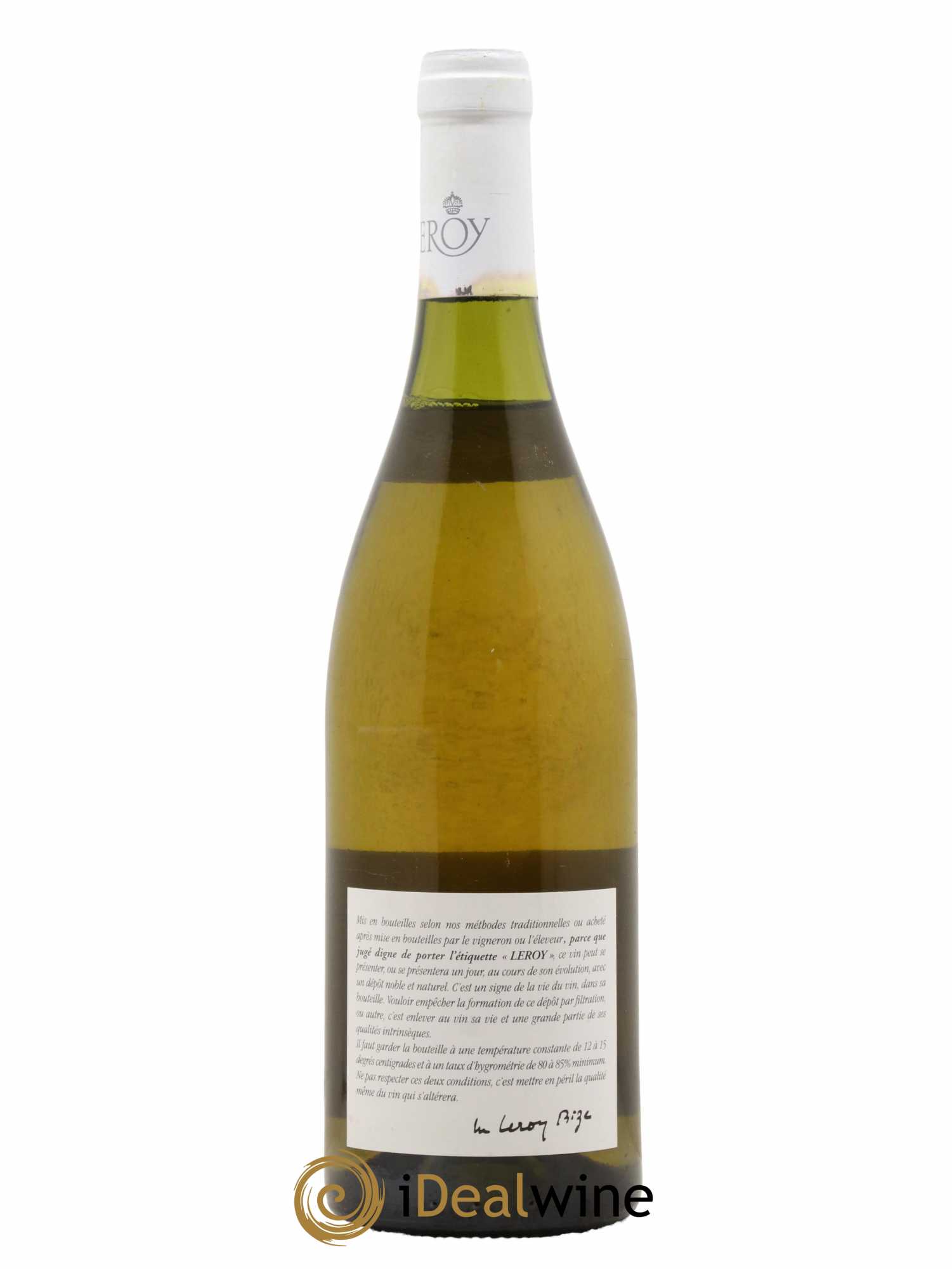 Meursault 1er Cru Perrières Leroy SA  1996 - Lot de 1 Bouteille