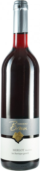 2021 Merlot trocken - Weingut Karlheinz Braun