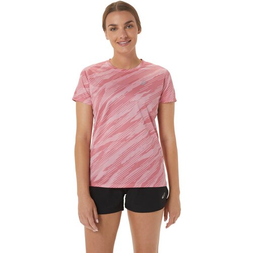 DAMEN T-SHIRT CORE ALL OVER PRINT SS TOP