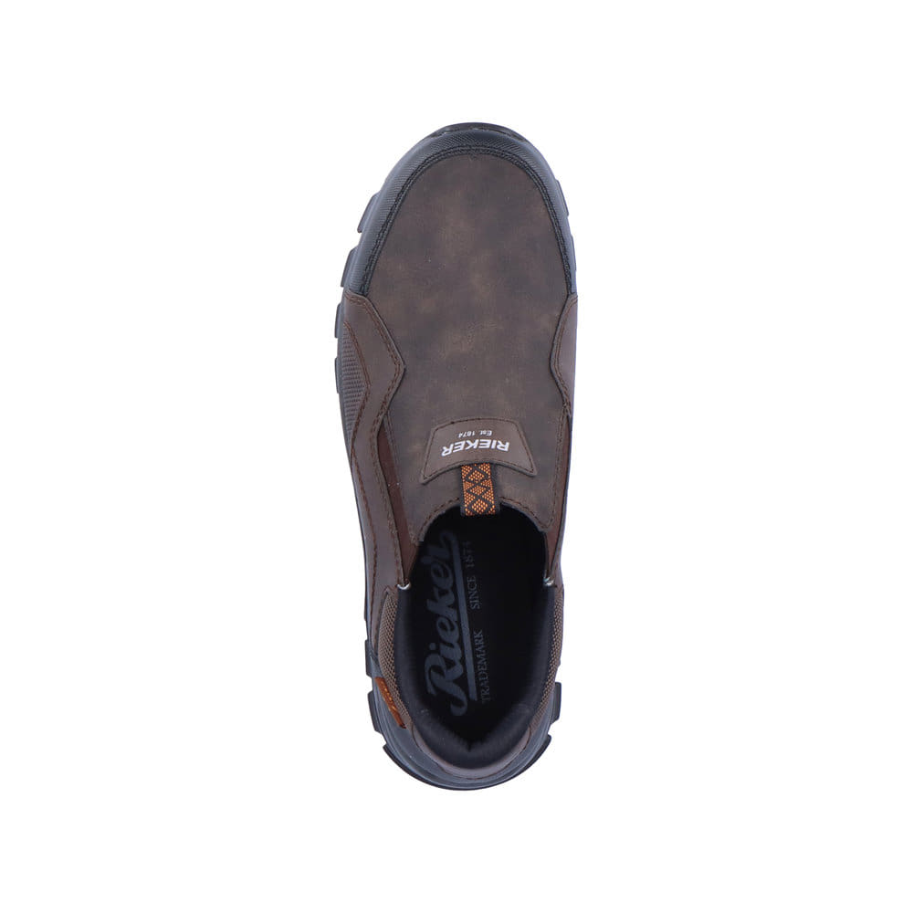 Rieker Herren Slipper espressobraun