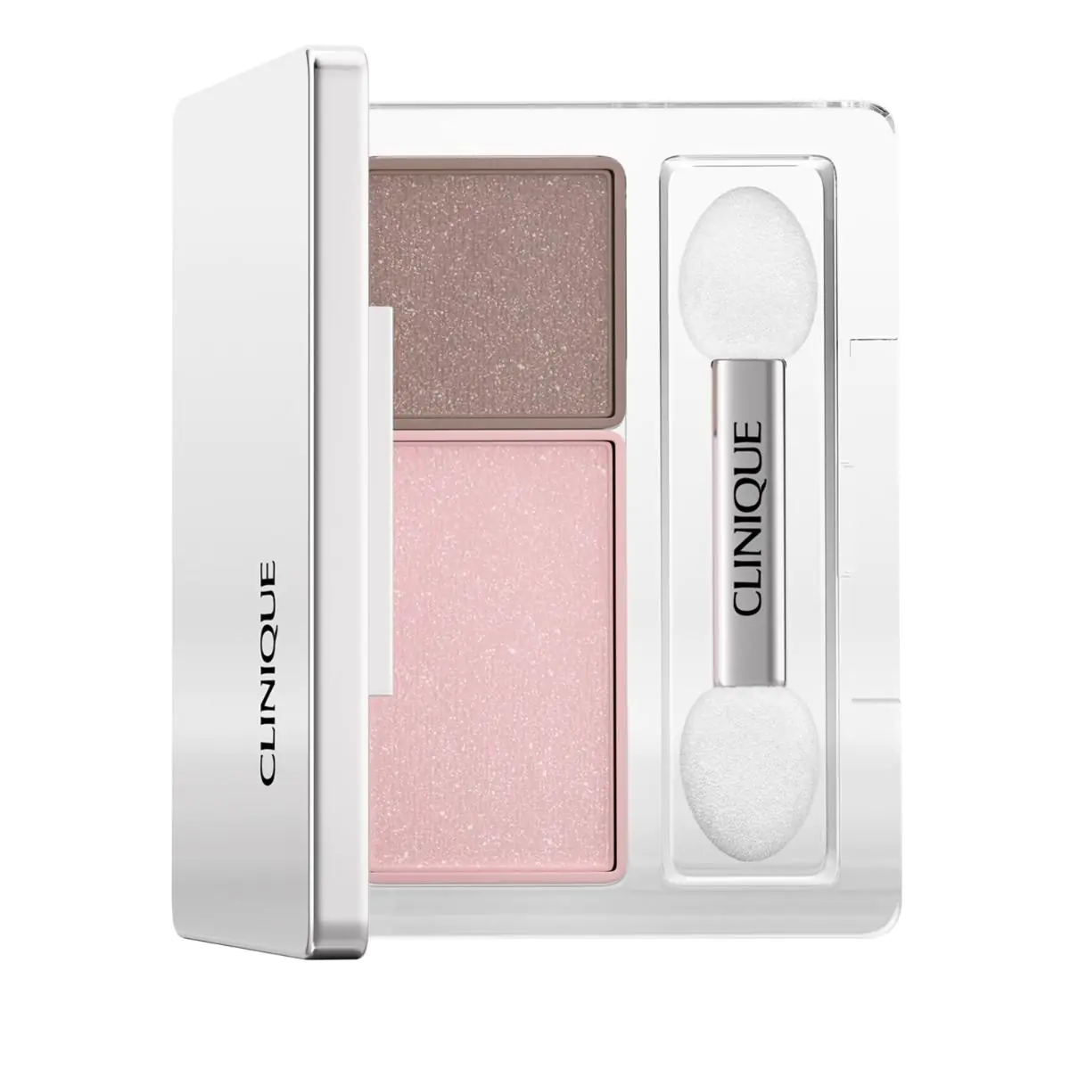 „Clinique All About Shadow Duo“ akių šešėliai, braškių skonio