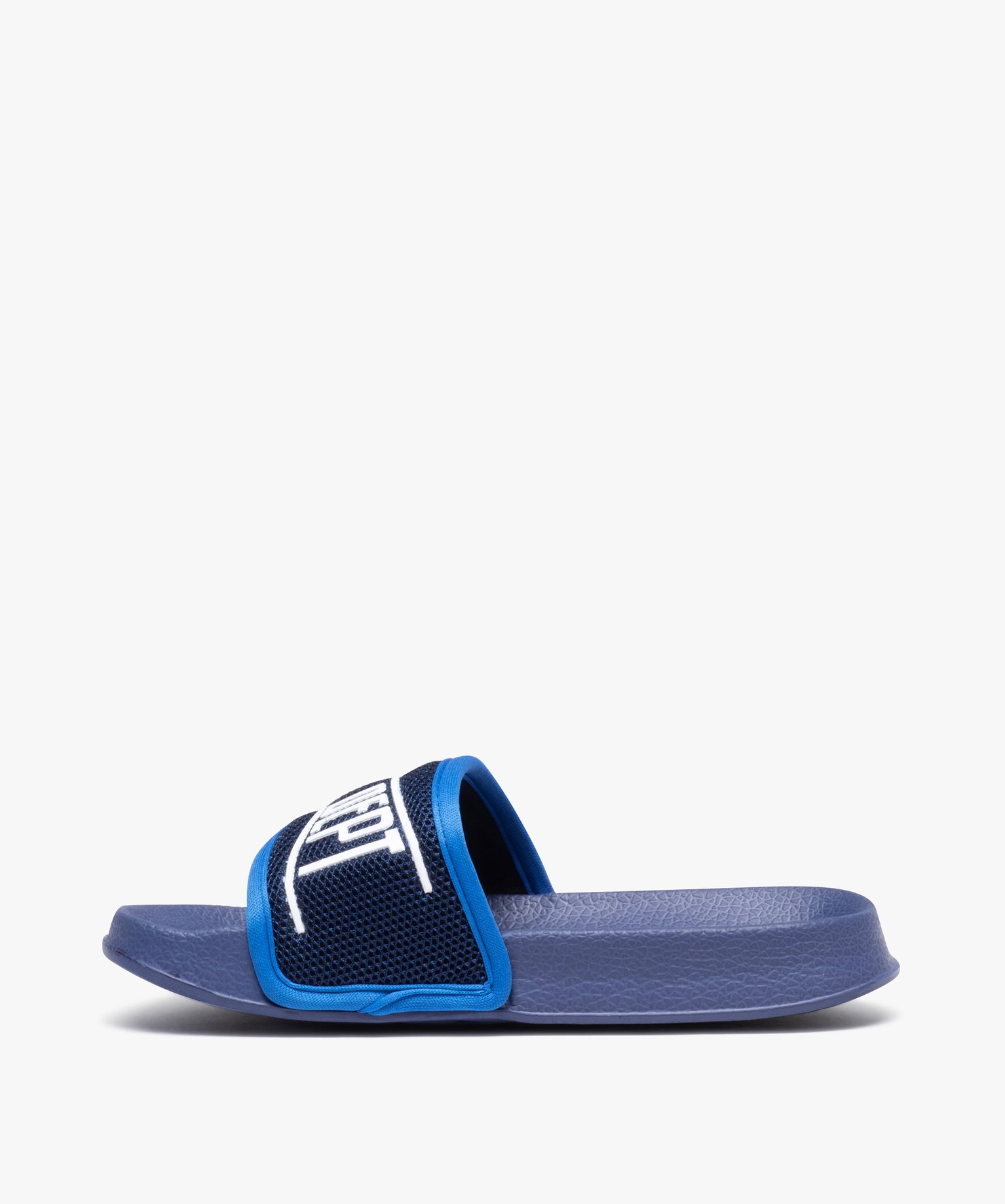 Mules de piscine Garçon extra-légères avec bandeau en mes... bleu | GEMO