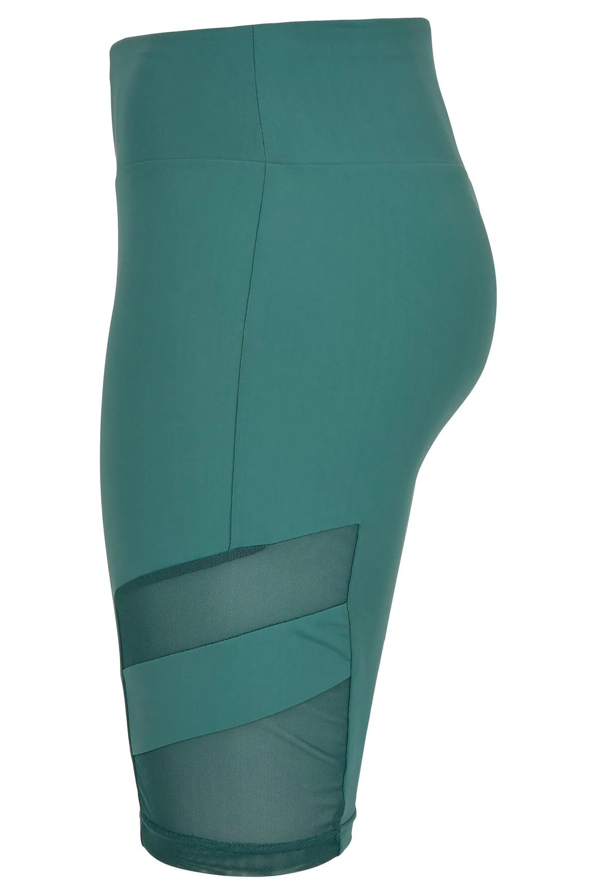 Urban Classics  Kurze Sporthose - Grün - Hoher Bund