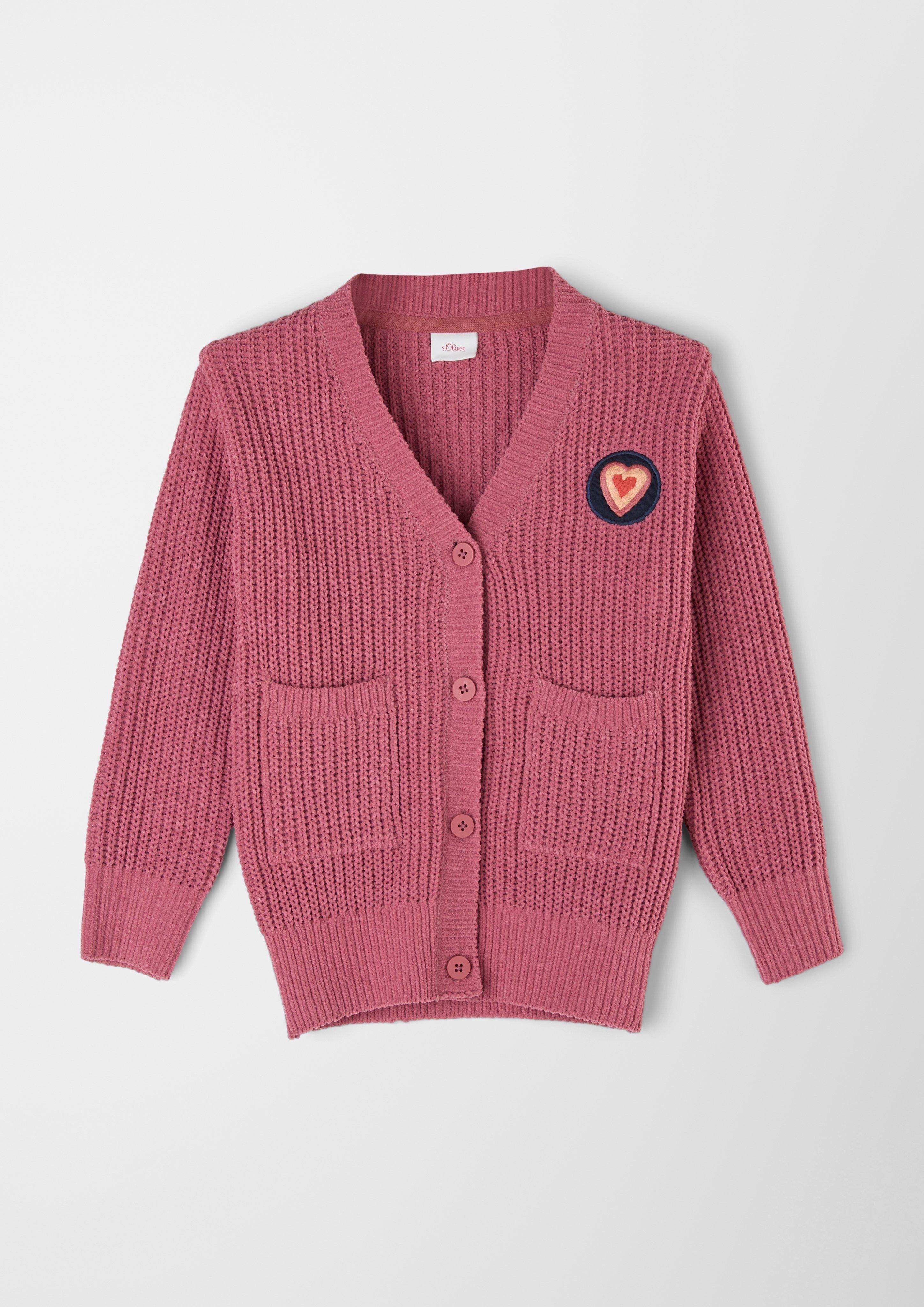 Jacke aus Chenillestrick  2119388-3848